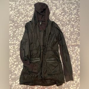 Balance athletica/vitality long black lightweight jacket
